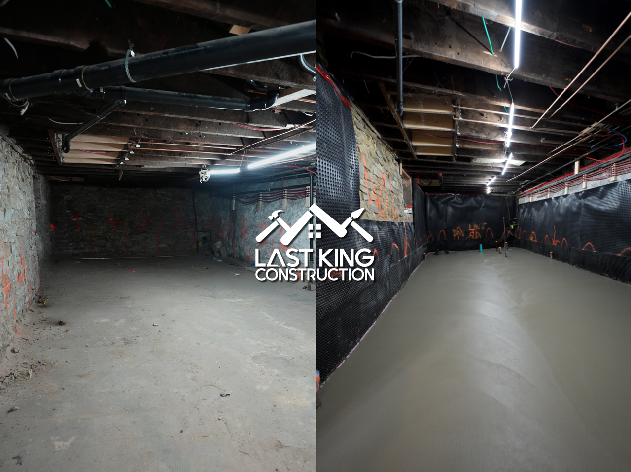 Waterproofing & Underpinning project in East York Toronto