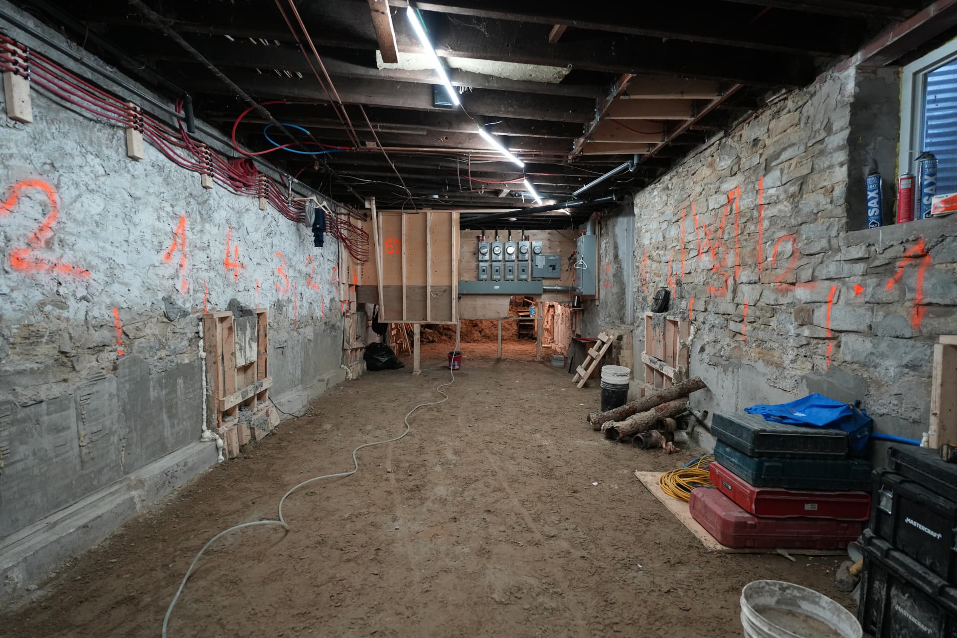 Basement underpinning Toronto project 5